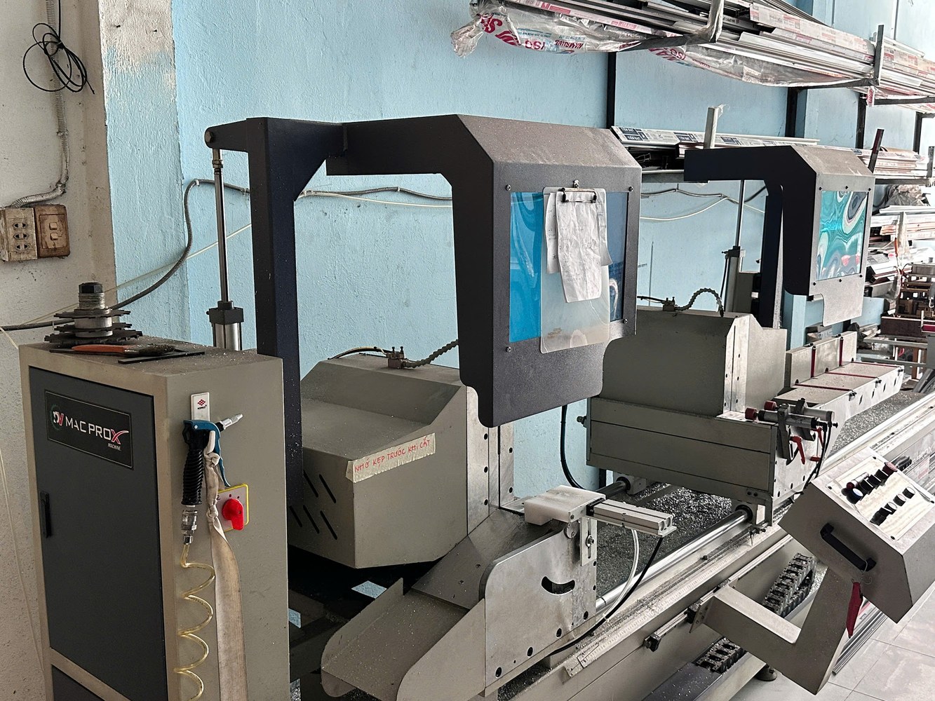 Công trình và vật tư sau lắp đặt